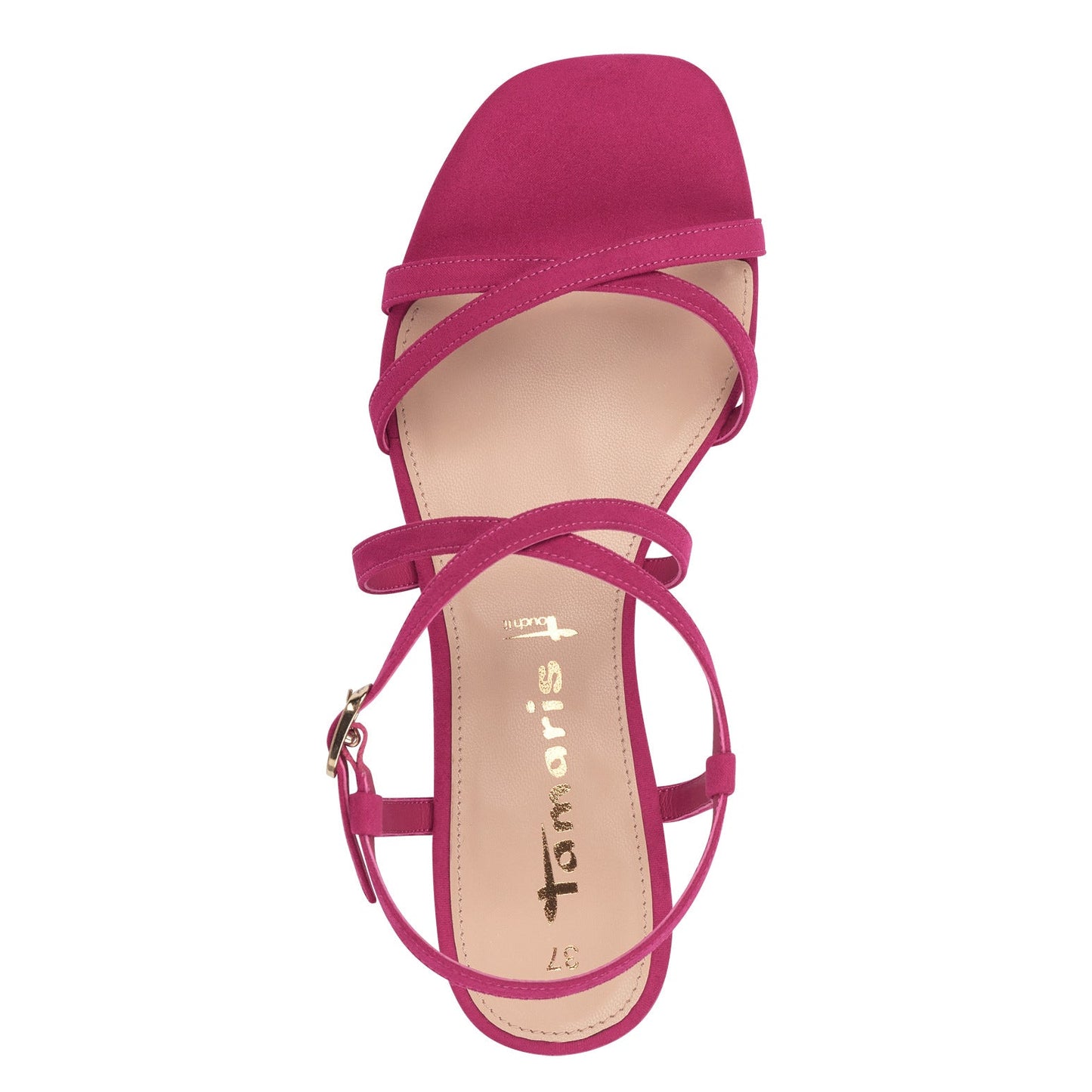 SANDALO FUXIA CON TACCHETTO