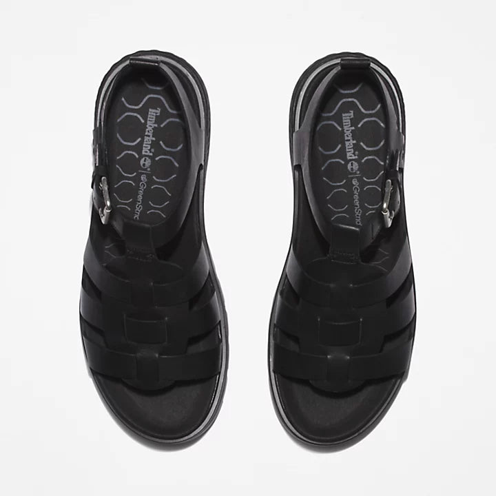 SANDALO FISHERMAN GREENSTRIDE™ RAY CITY DA DONNA IN COLORE NERO