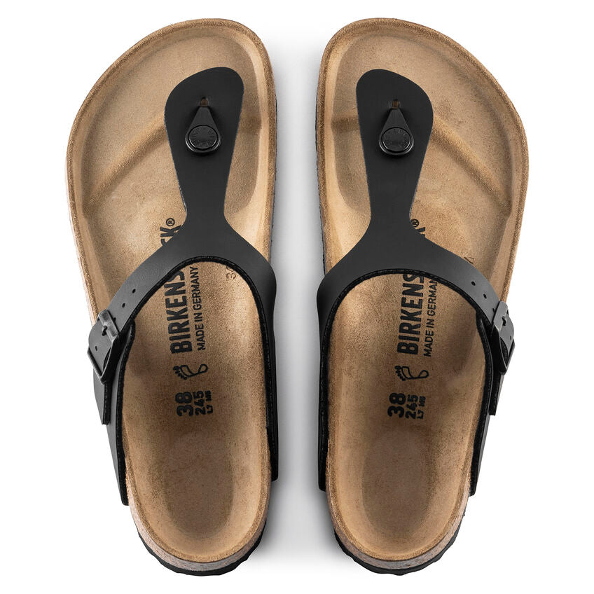 Birkenstock Gizeh Nero Birko Flor Pianta Normale