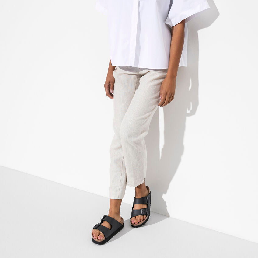 Birkenstock Arizona Grooved nero Pianta Stretta