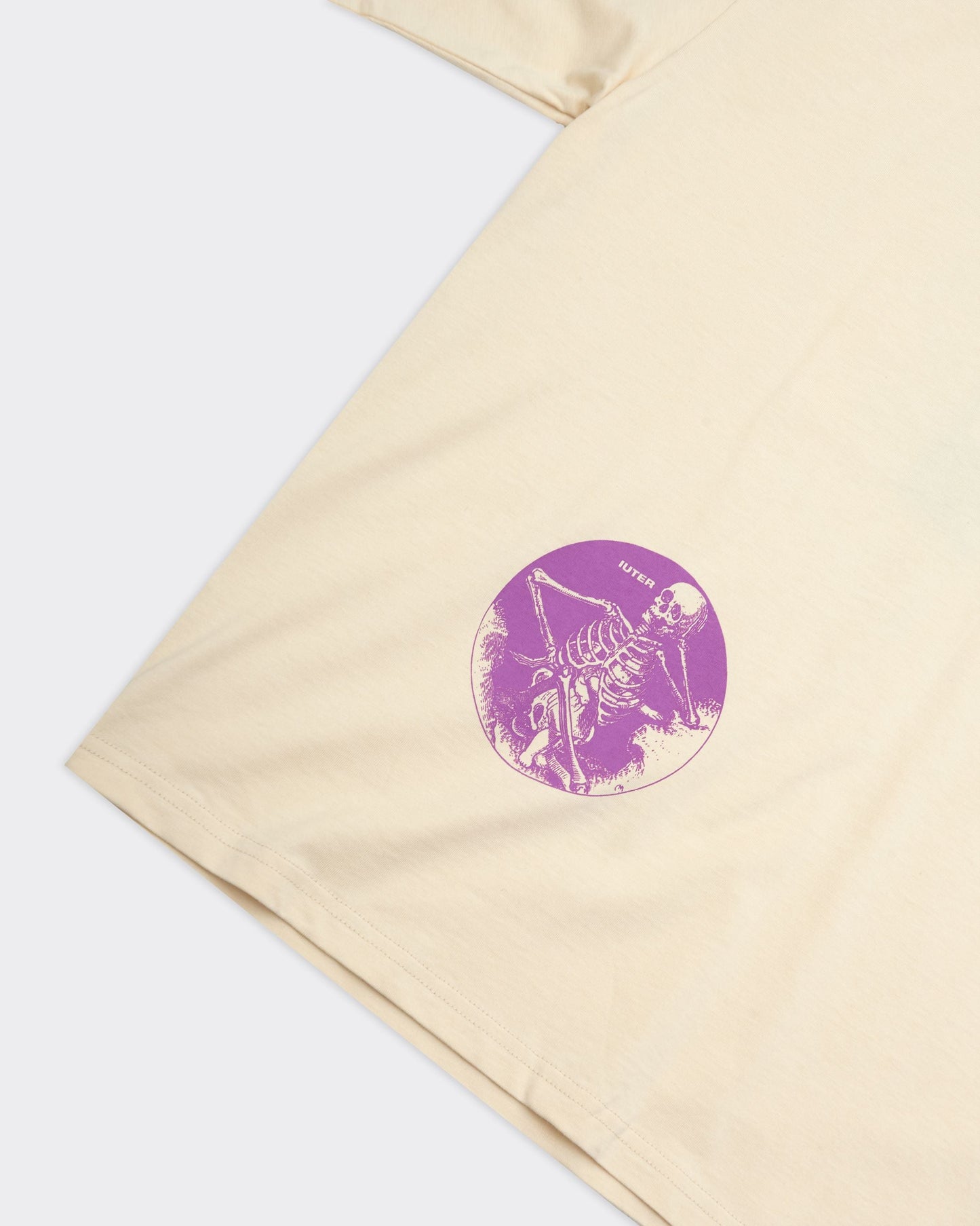 T-Shirt Time Flies Crema