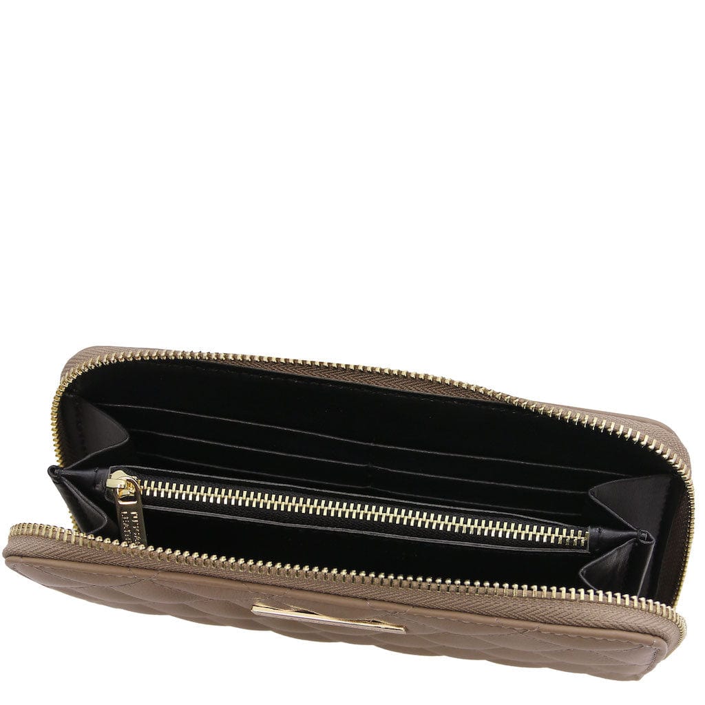 Penelope - Exclusive zip around quilted leather wallet | TL142316