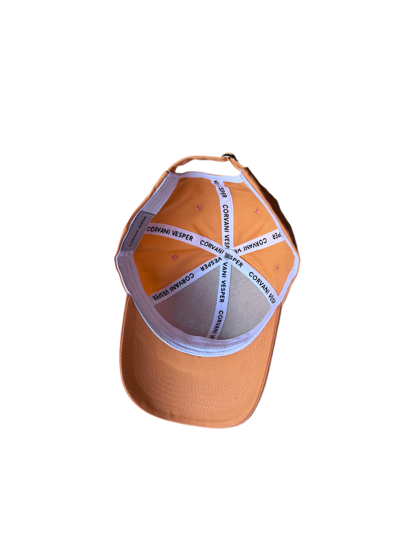 Corvani Vesper Signature Cap In Pumpkin Orange