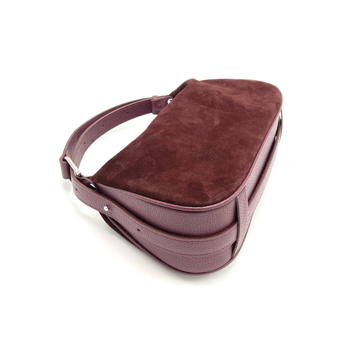 Montepulciano – Italian Suede Leather Hobo Bag