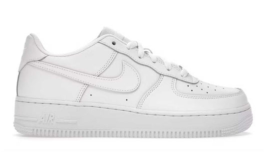 nike air force 1 low le triple white (gs)