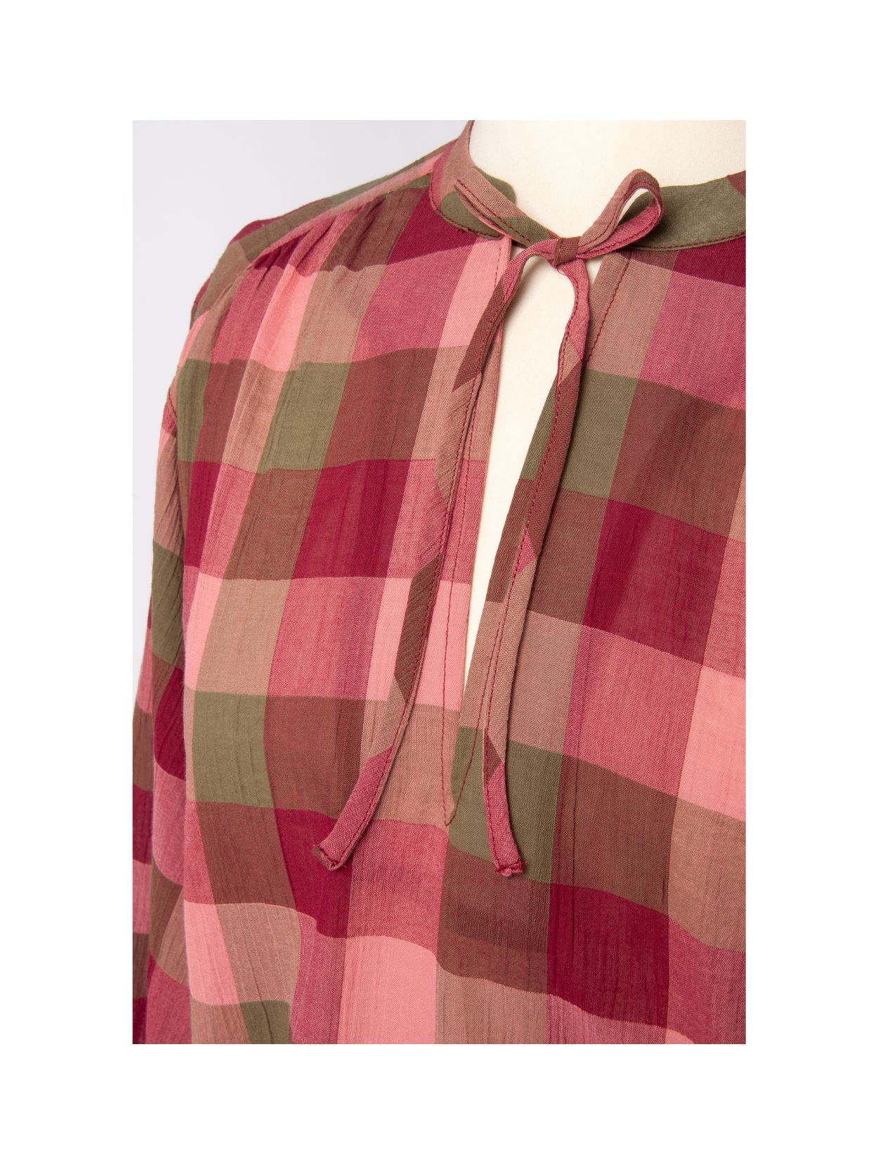 Camicia Gauzy Donna Pink Buffalo