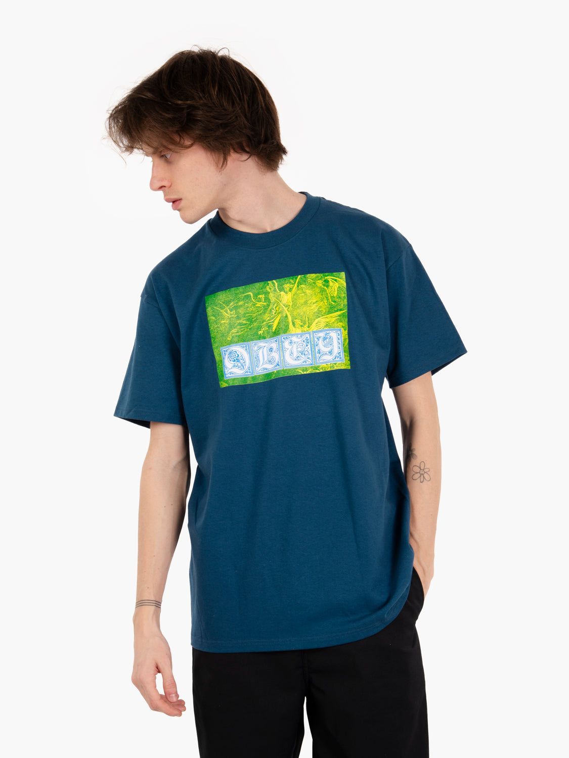 T-shirt Angels Uomo Harbor Blue