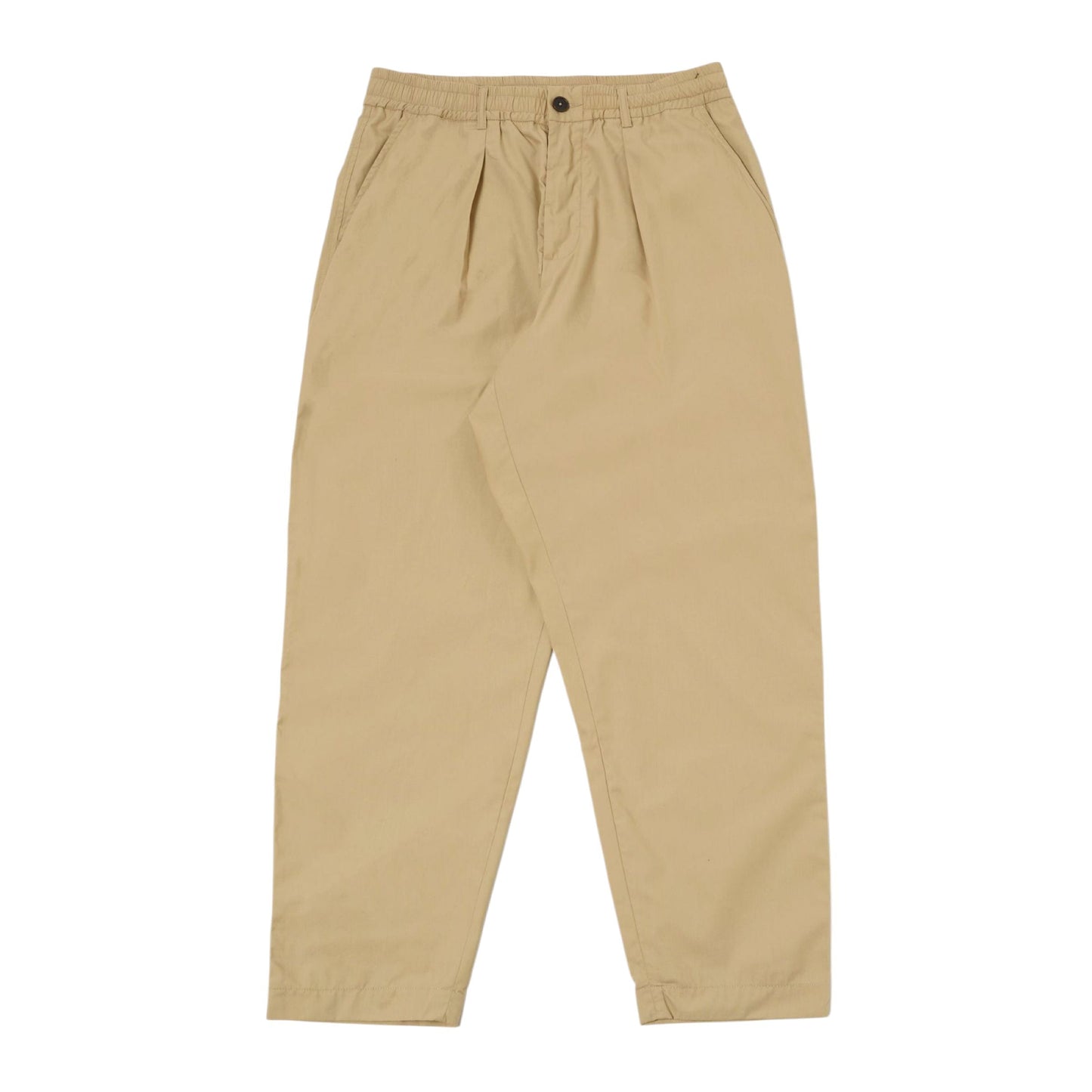 Pantaloni Pleated Track Uomo Sand