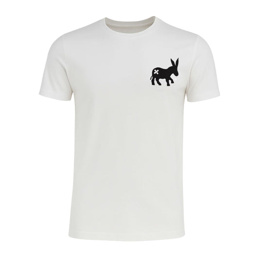 T-shirt Classic Logo Uomo White/Black