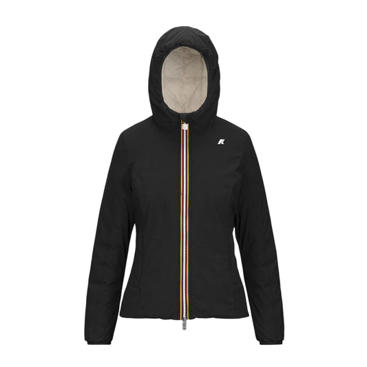 Giacca Lily Thermo Reversible Donna Black Pure/White Gardenia