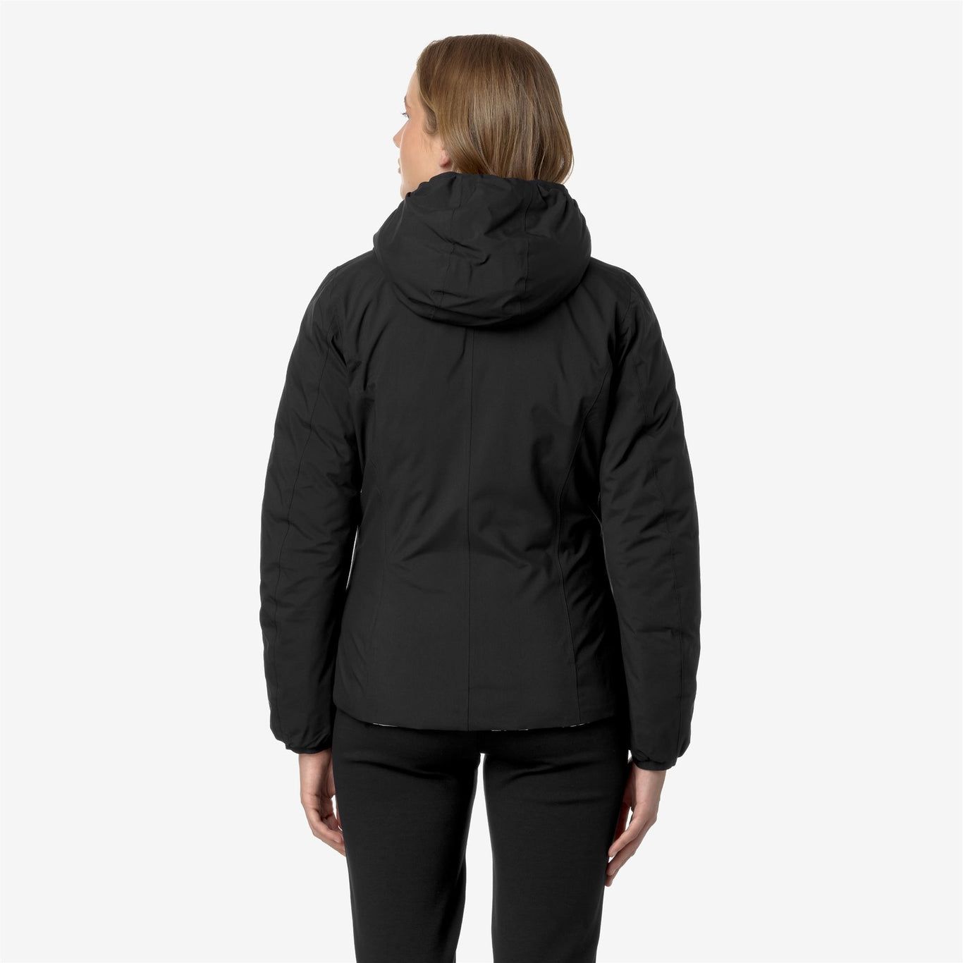 Giacca Lily Thermo Reversible Donna Black Pure/White Gardenia