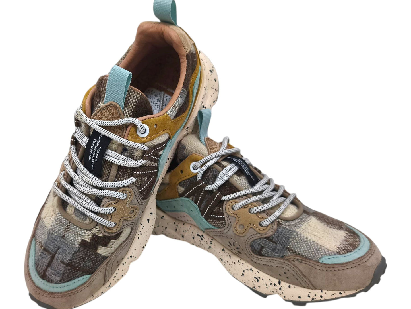 Scarpe Yamano 3 Woolen Donna Taupe/Milk/Mustard