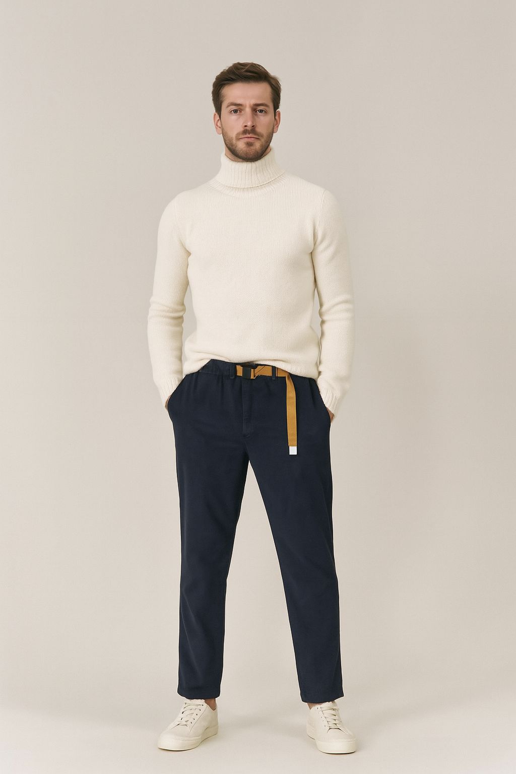 Pantaloni Greg Classic Uomo Navy Blue