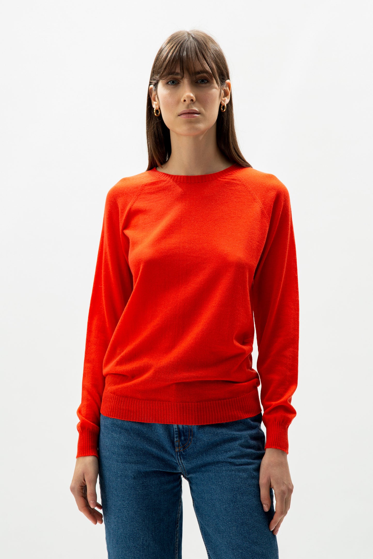 Extra Fine Merino Wool Crewneck Sweater (3D-Knit)