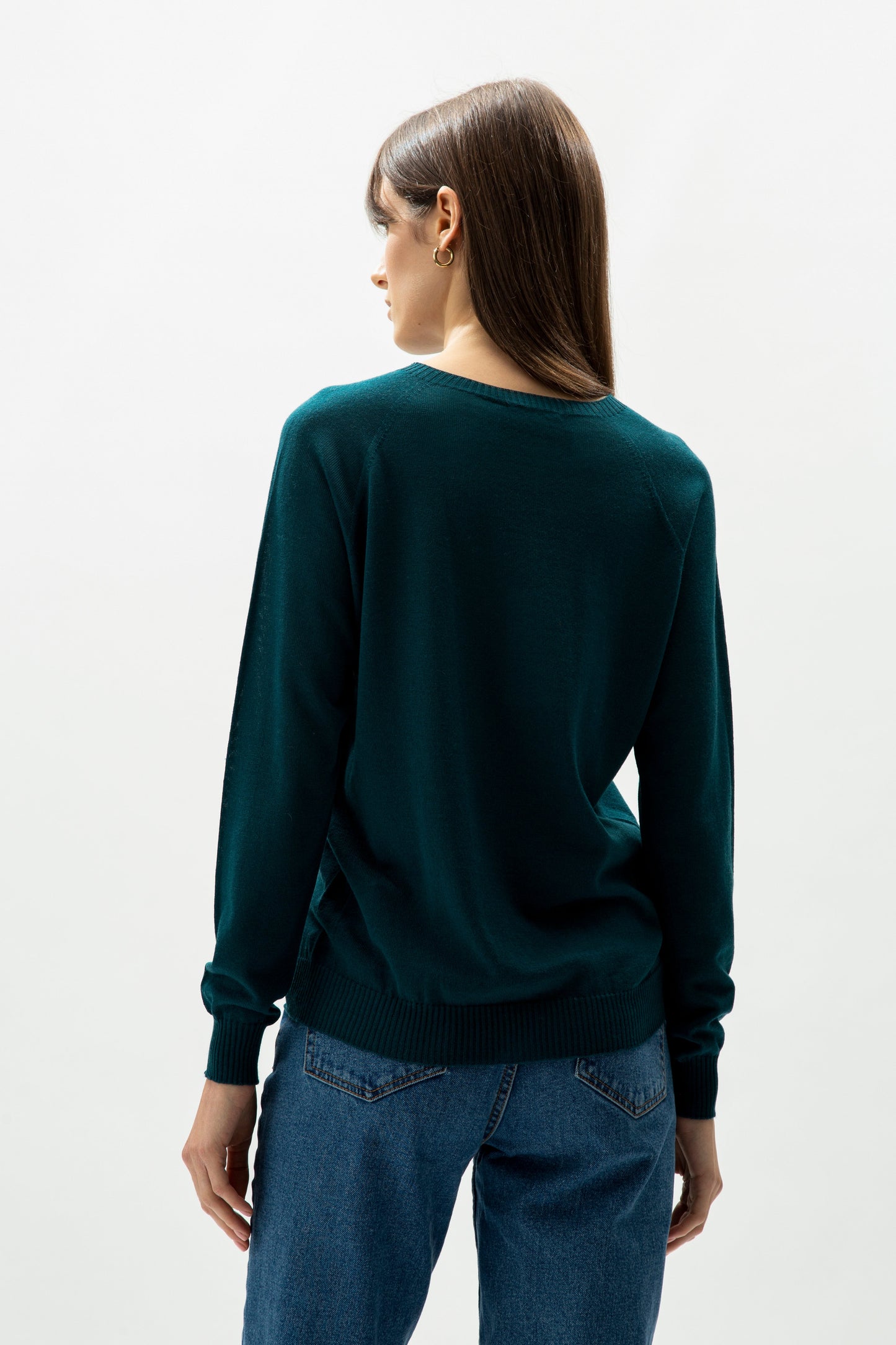 Extra Fine Merino Wool Crewneck Sweater (3D-Knit)
