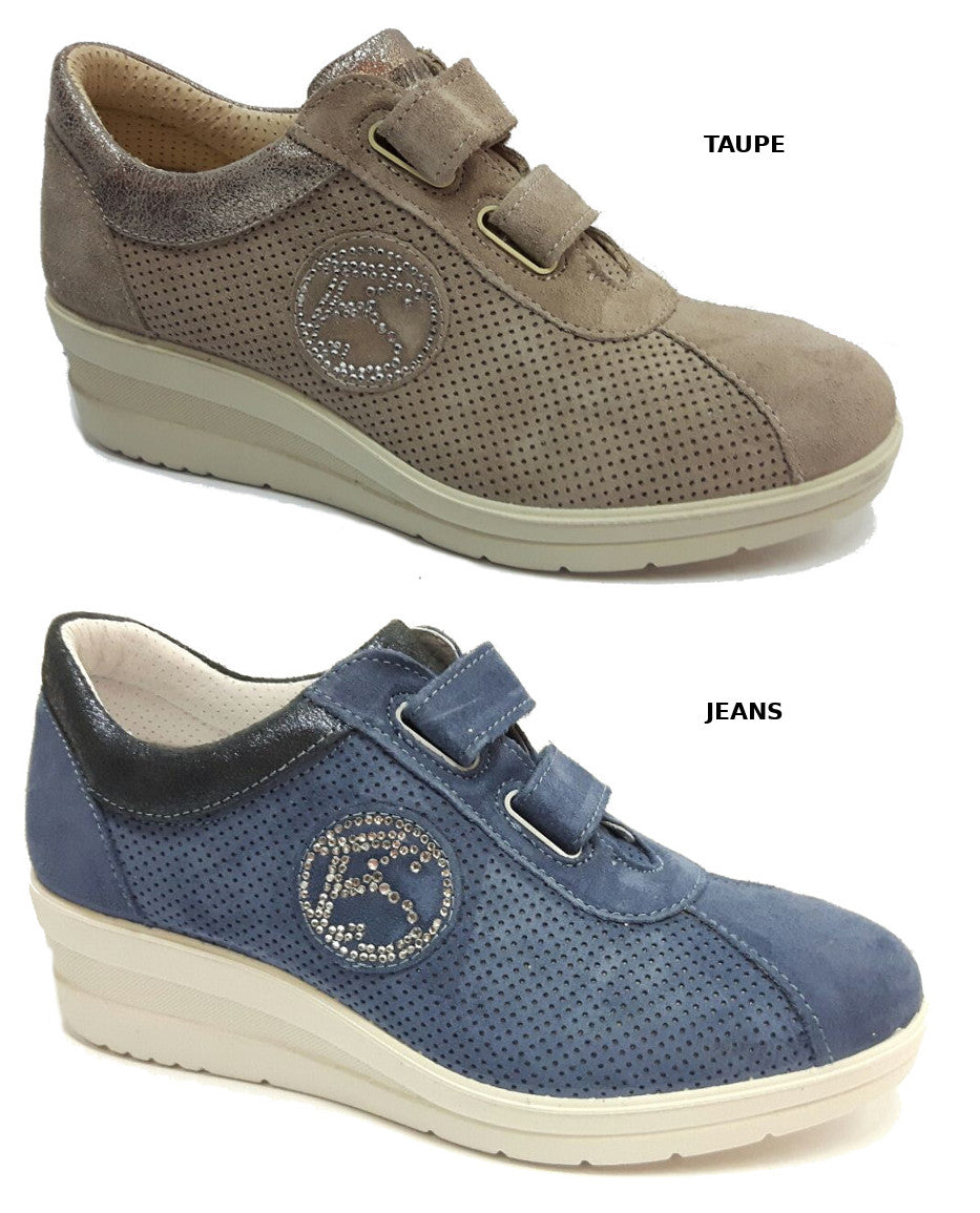 Scarpa donna Enval Soft Capra scamosciatoMod.12654 D ROi