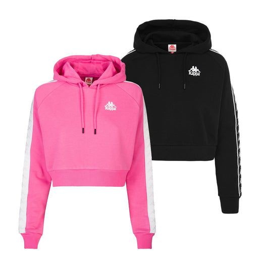 Kappa Banda Fanas Felpa Cropped Jr 38157BW