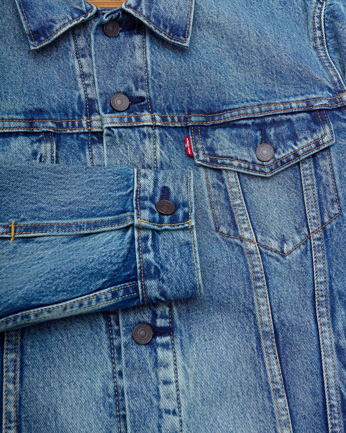 Giacca The Trucker Skyline Blu