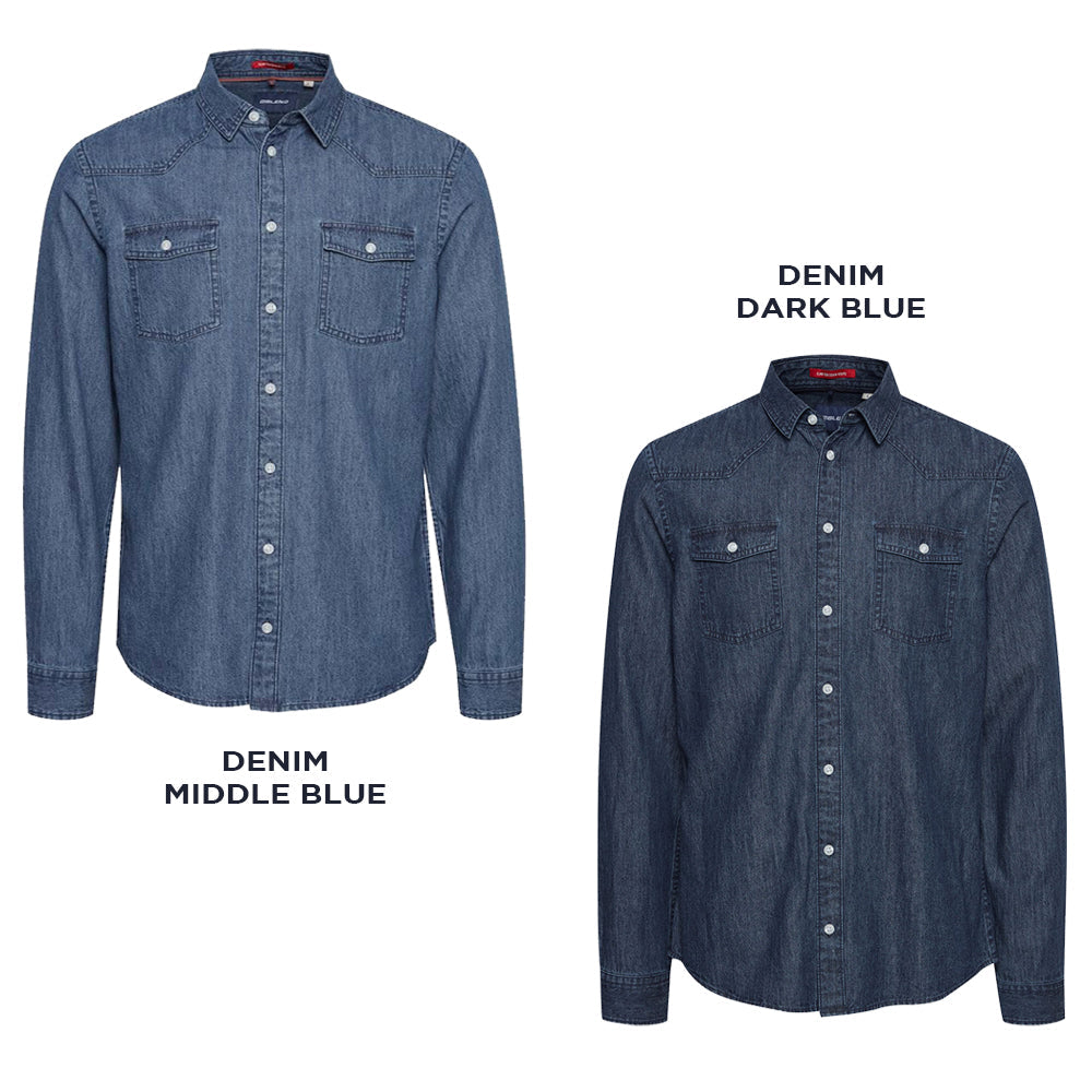 Blend Camicia Denim 20713192