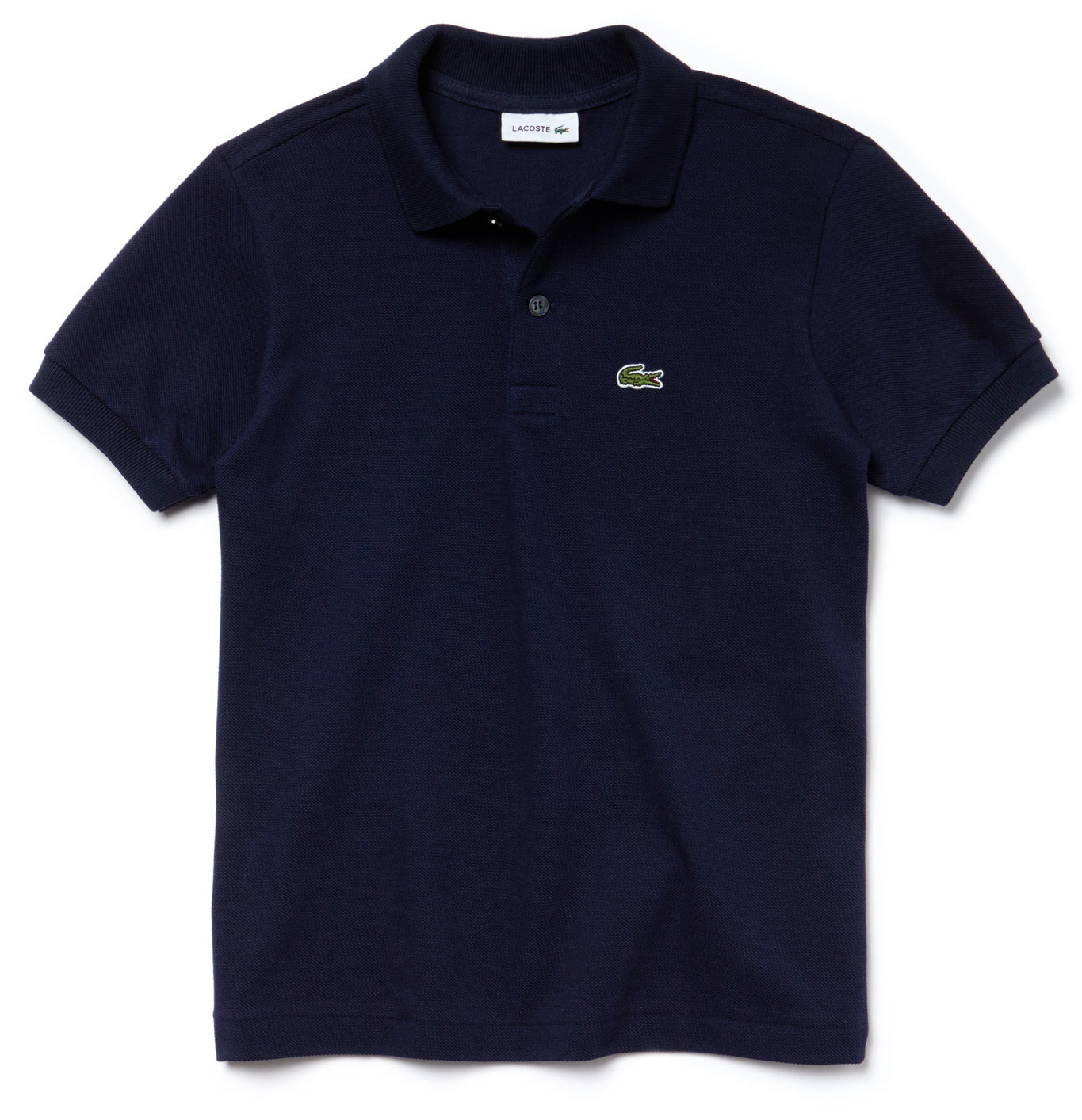 Polo Lacoste Jr in petit piqué  1/8 anni
PJ2909 colore 166 MARINE