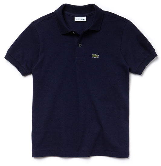 Polo Lacoste Jr in petit piqué  1/8 anni
PJ2909 colore 166 MARINE