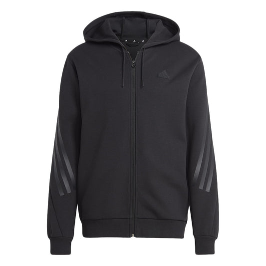 Adidas Felpa Uomo Future Icons 3 S Full Zip Hoodie IC8261