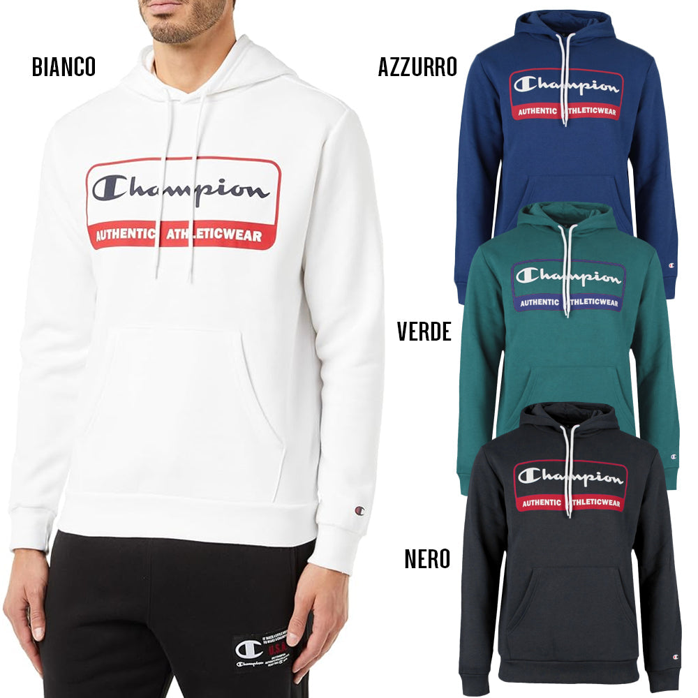 Felpa con cappuccio Uomo Champion Legacy Graphic