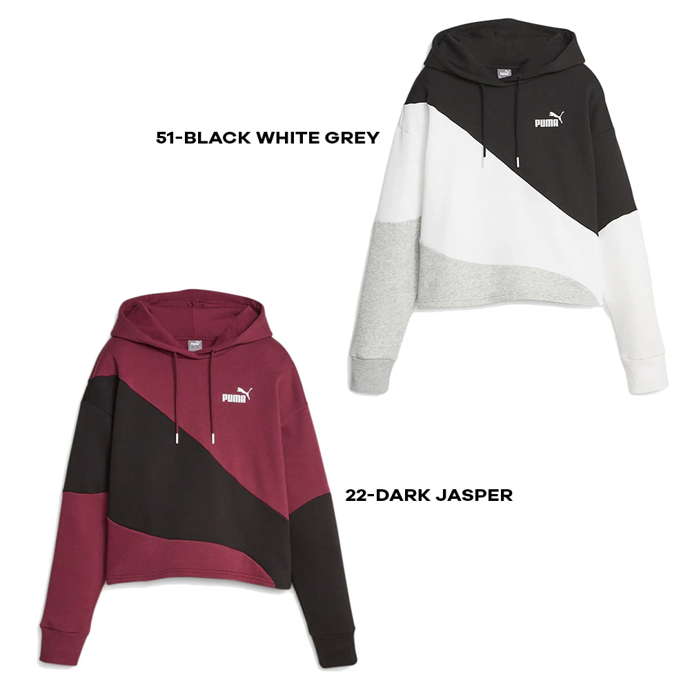 Puma Felpa Power Cat Hooded  Felpa con cappuccio Donna 623259