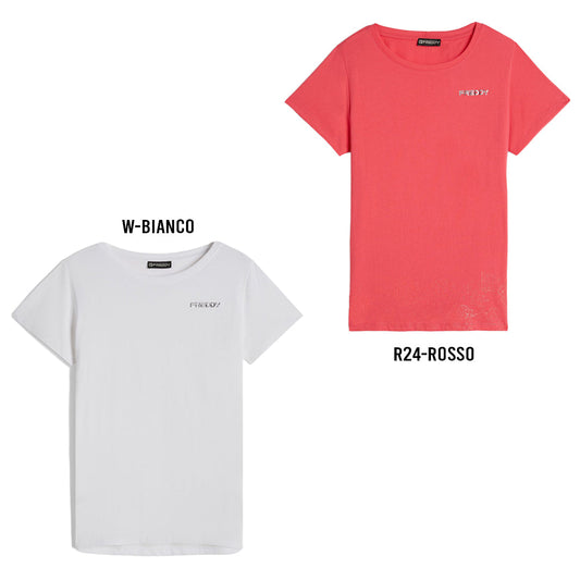 Freddy T-shirt in jersey con stampa paisley in tono sul fondo S4WCRT4