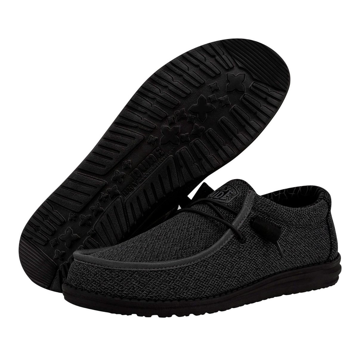 Hey Dude Wally Sox Total Black