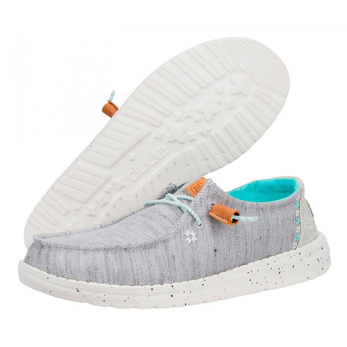 Hey Dude Wendy Heathered Slub Grey