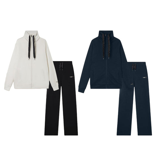 Freddy Tuta Interlock Comfort Fit con Zip e Collo Alto Ampio S25WTRK3