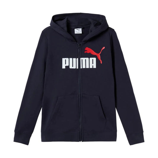 Puma Felpa Ess Full-Zip Big Logo Jr 689048