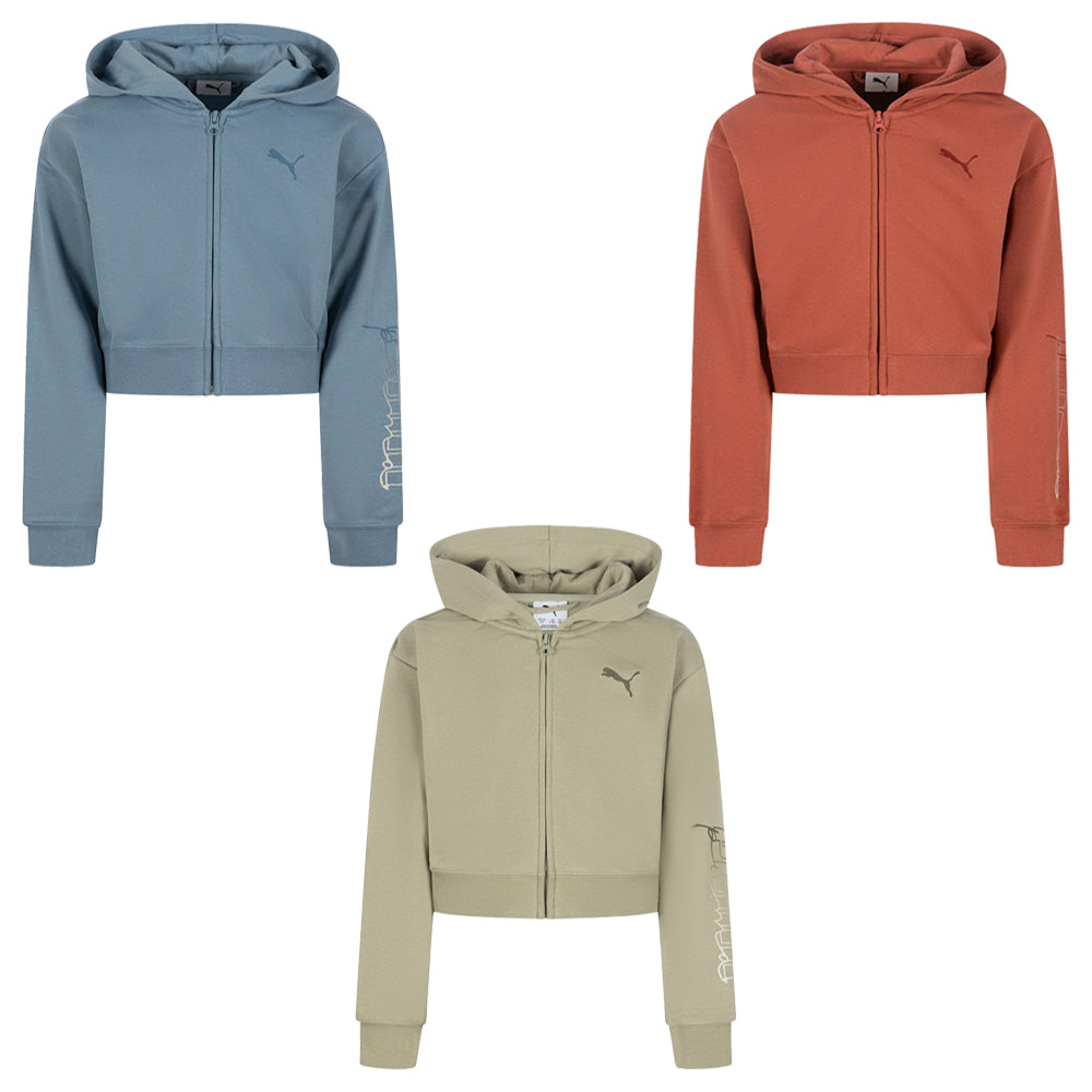 Puma Giacca Cropped con Cappuccio TR Girl 692246