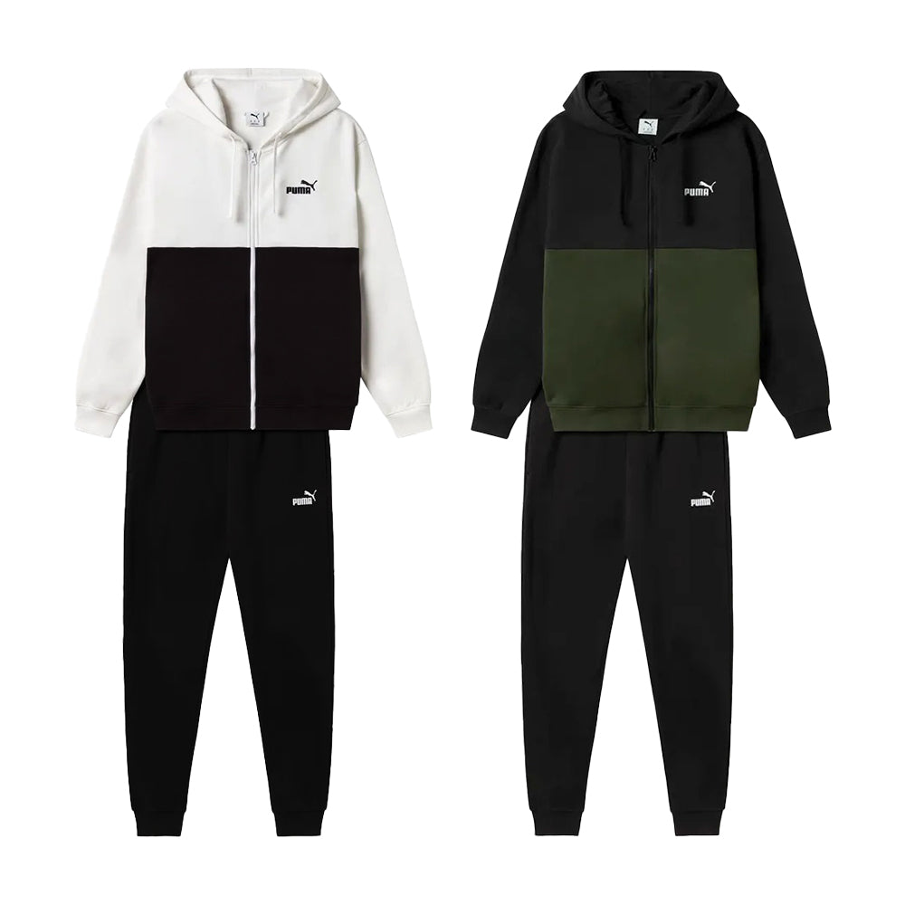 Puma Tuta Felpata con Cappuccio Full Zip Sweat 692158