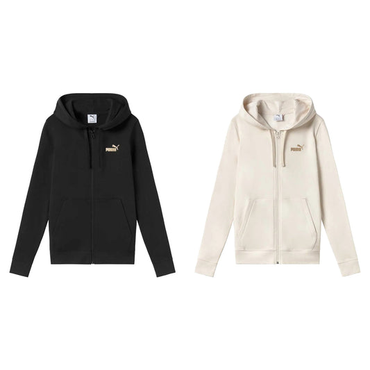 Puma Felpa Full Zip Ess+ Textured Foil Big Logo 692199