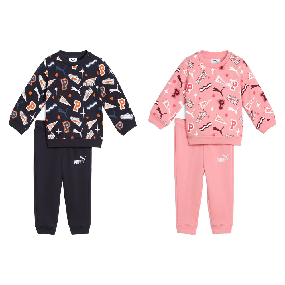 Puma Tuta Minicats AOP Crew Infant 689731