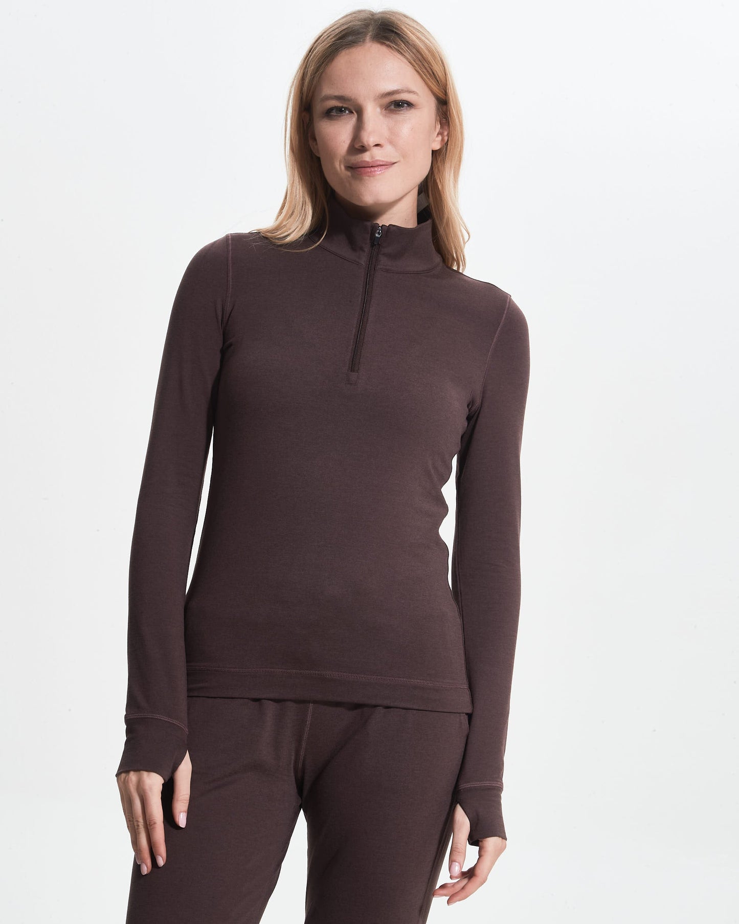 AptySoft™ Fitted Half Zip