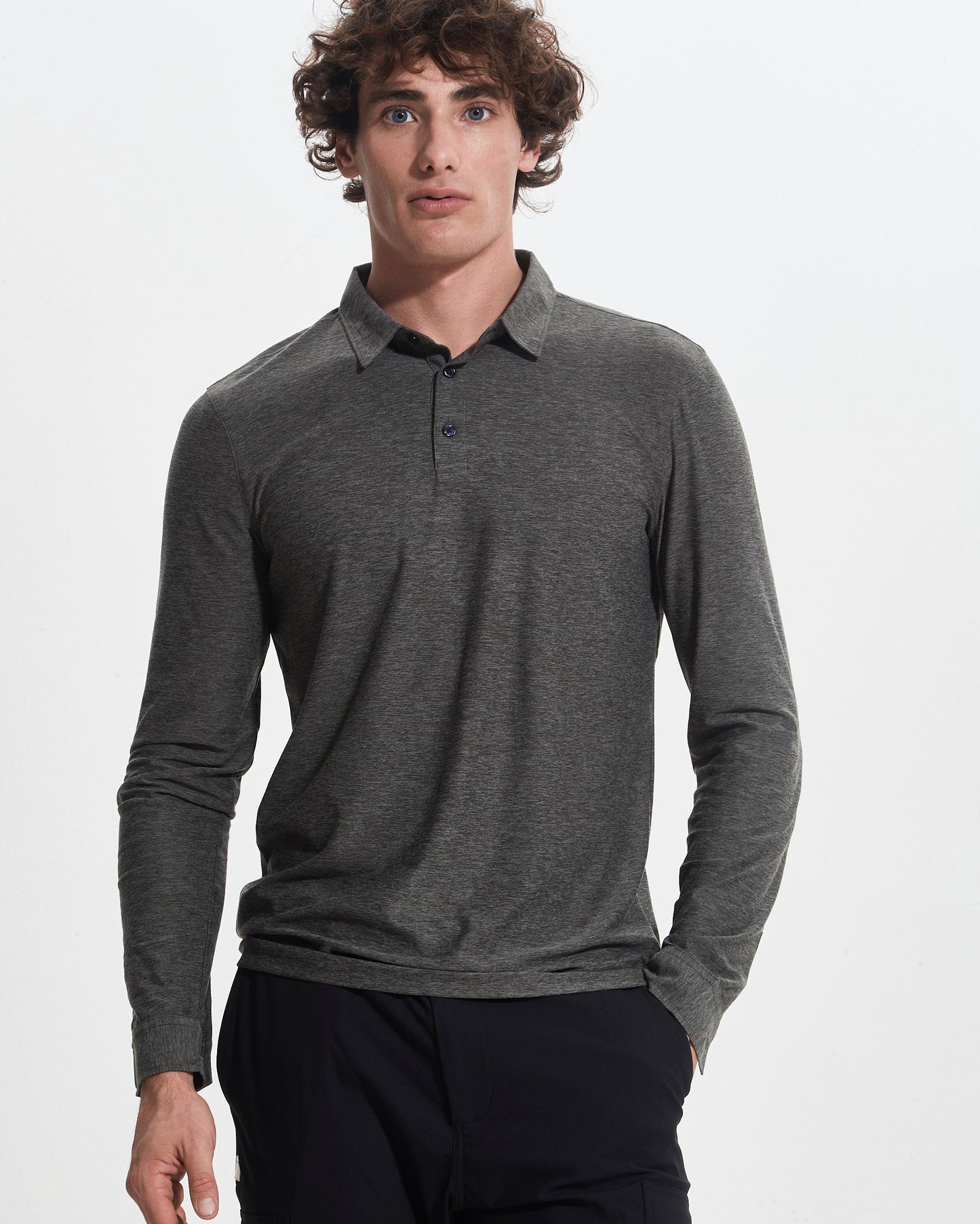 AptySoft™ Long Sleeve Polo