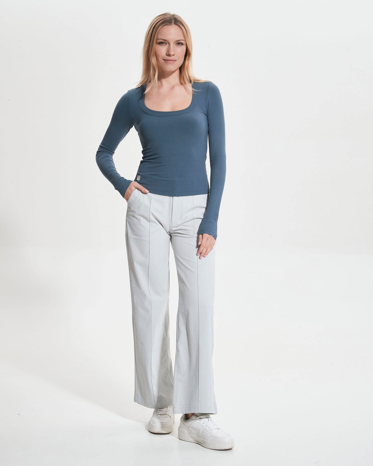 Long Sleeve Studio Rib Tee