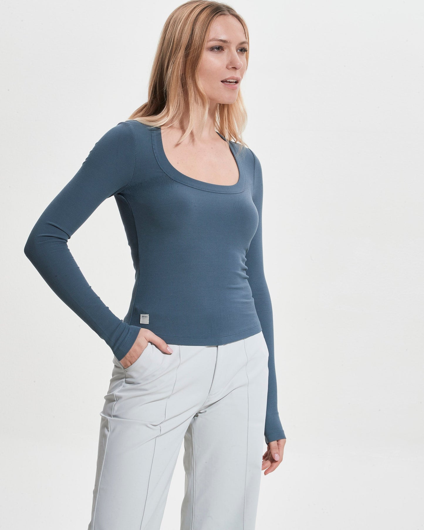 Long Sleeve Studio Rib Tee