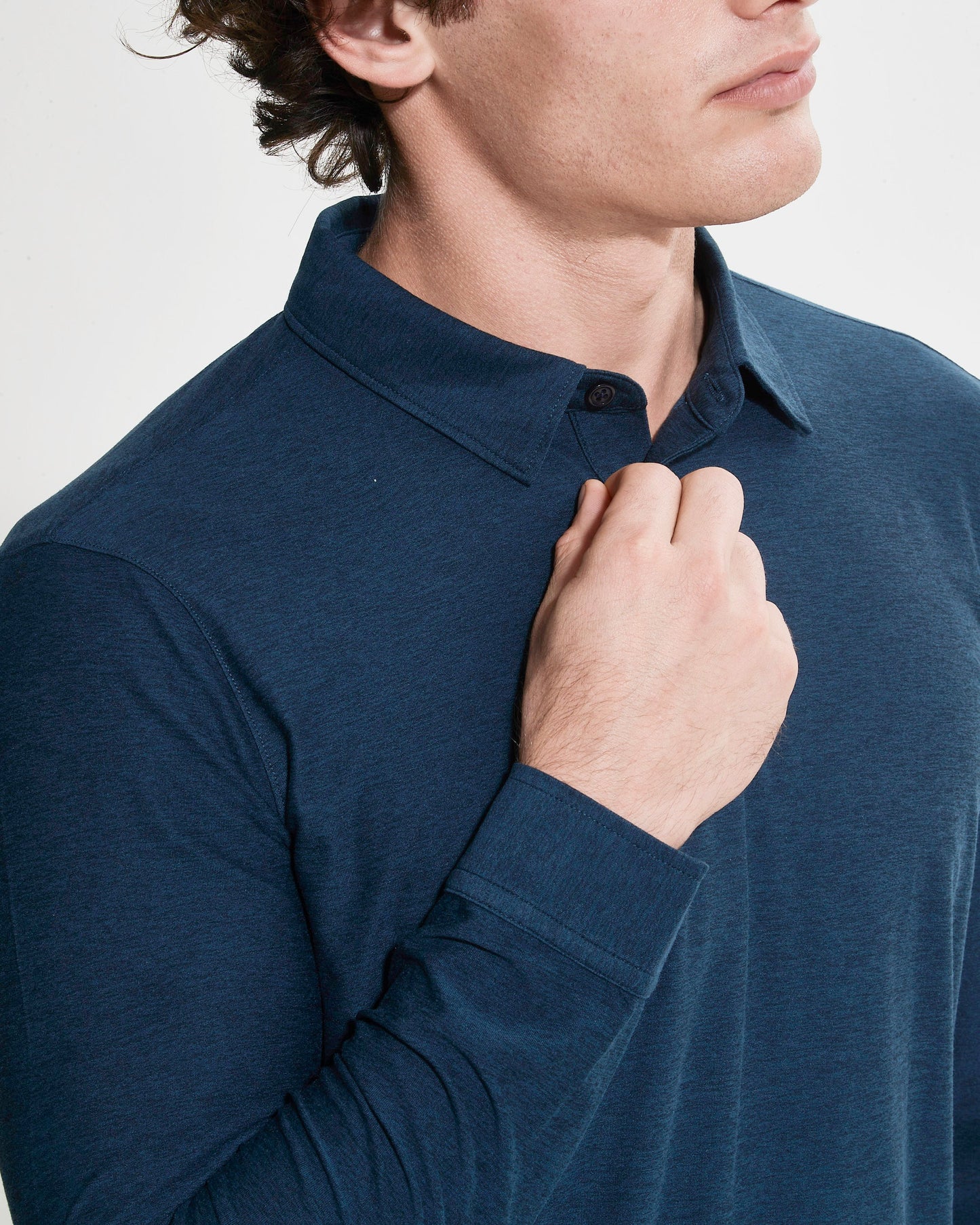 AptySoft™ Long Sleeve Polo