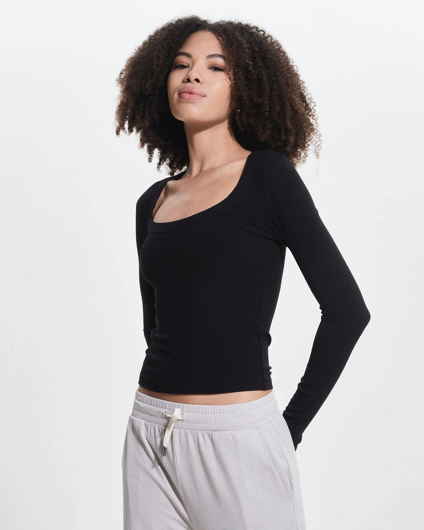 Long Sleeve Studio Rib Tee