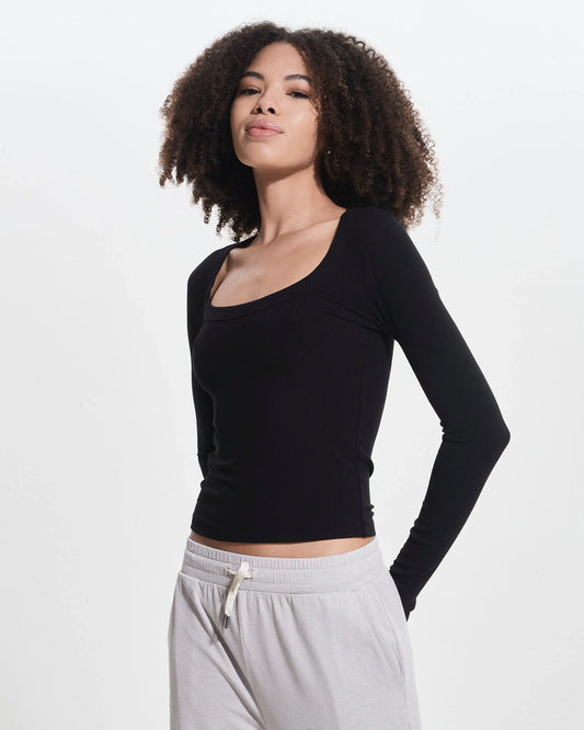 Long Sleeve Studio Rib Tee