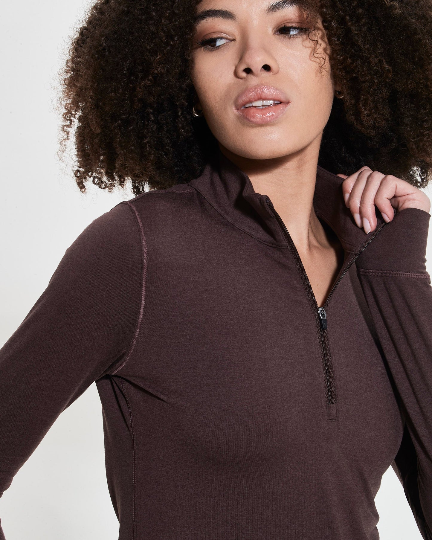 AptySoft™ Fitted Half Zip