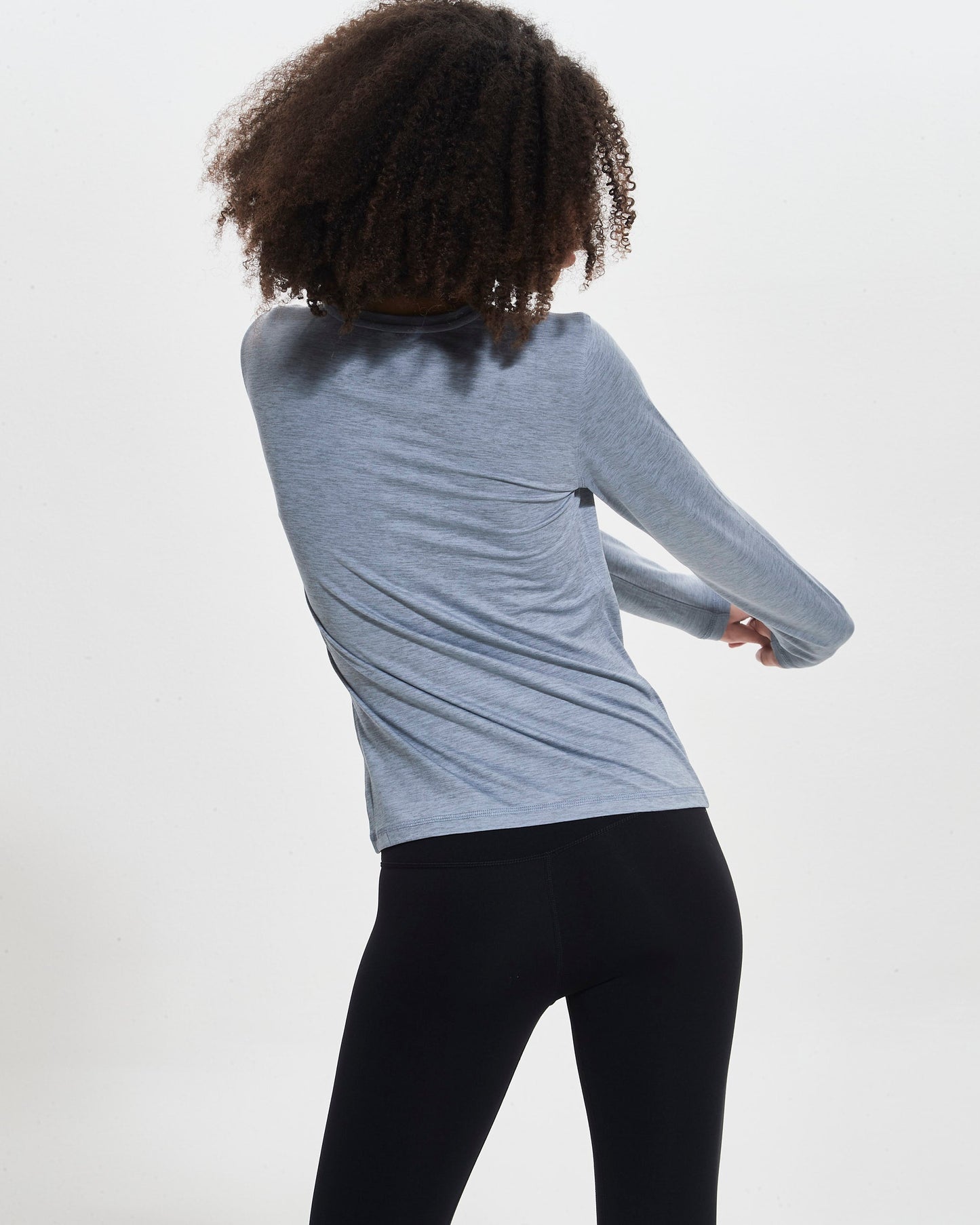 AptySoft™ Long Sleeve Hybrid Tee