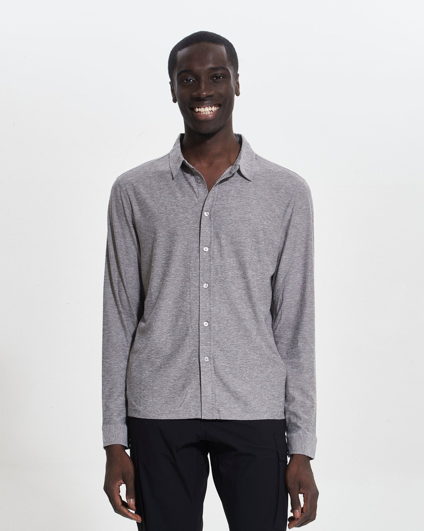 AptySoft™ Long Sleeve Polo Shirt