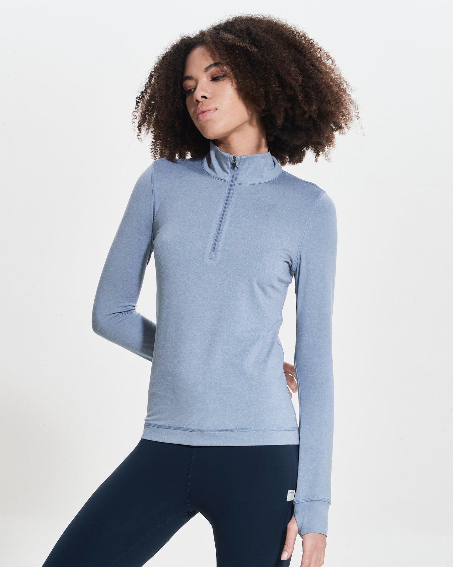 AptySoft™ Fitted Half Zip