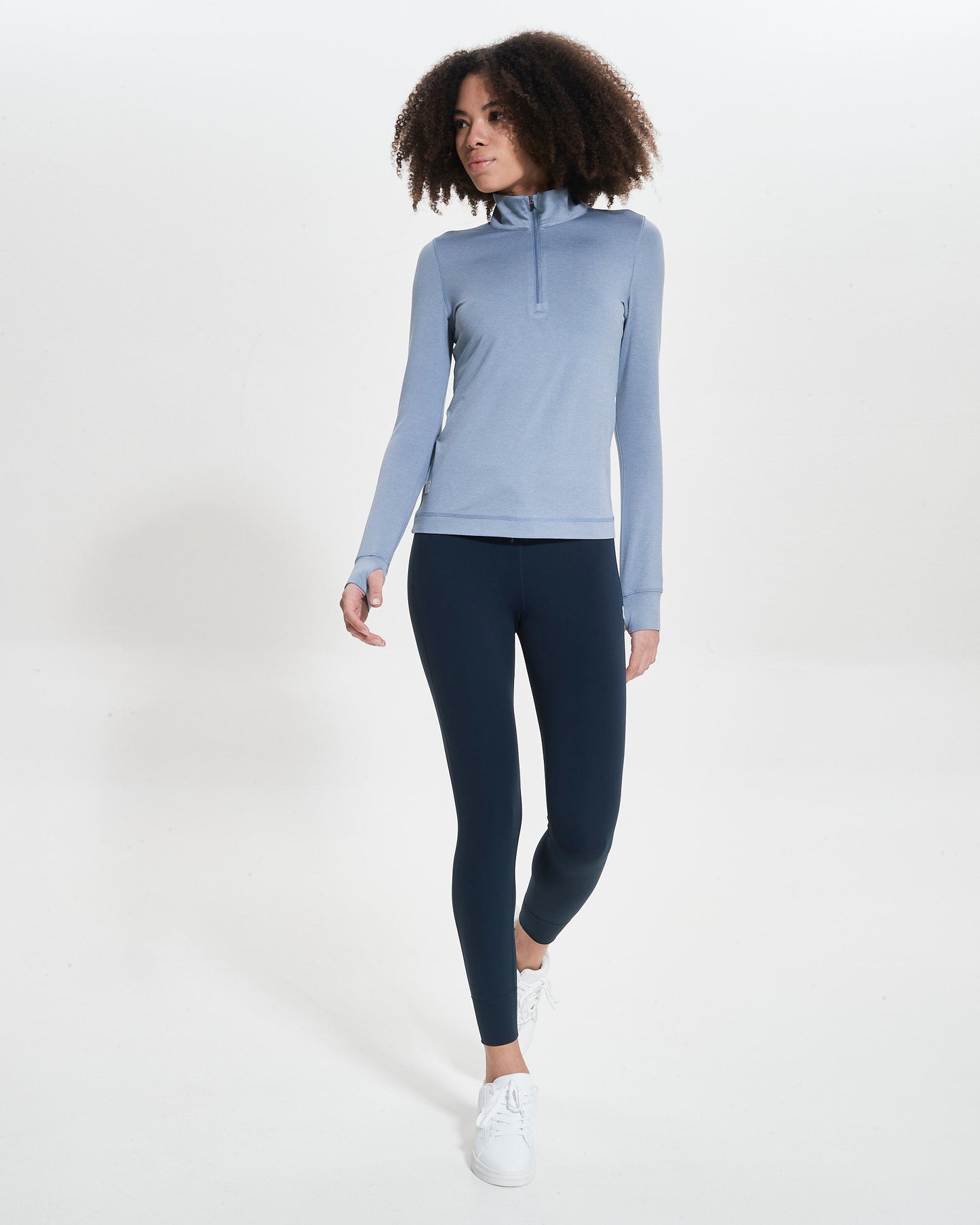 AptySoft™ Fitted Half Zip