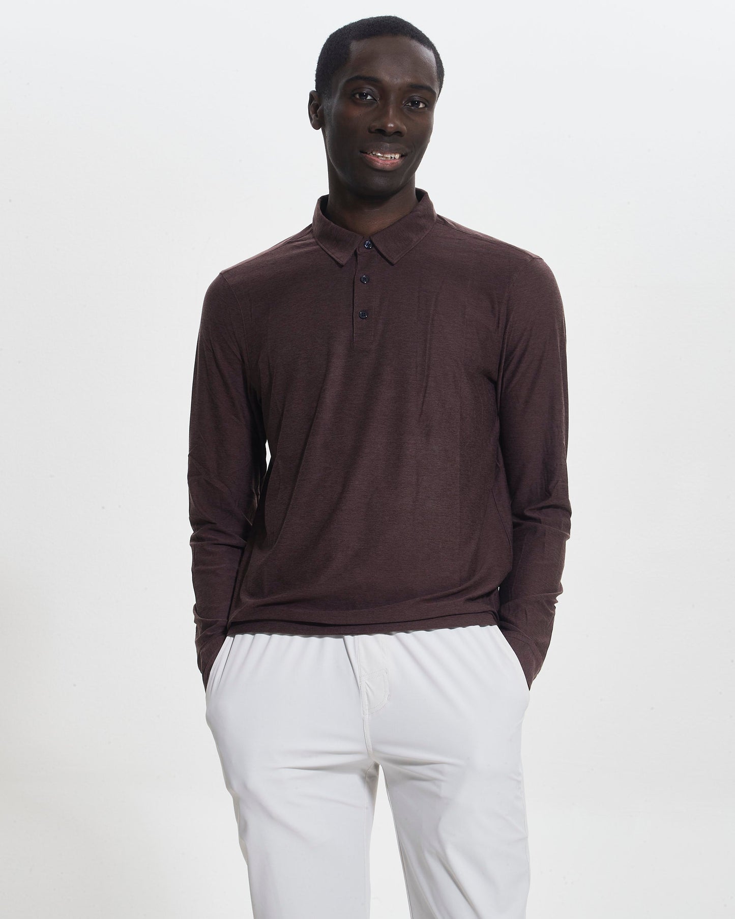 AptySoft™ Long Sleeve Polo